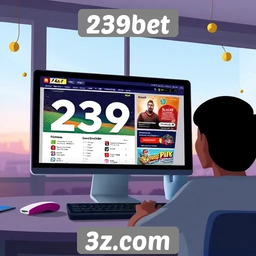 Interface e usabilidade do site 239bet